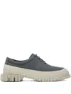 Camper Pix Lace-up Chunky Oxford Shoes In Gray
