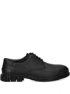 Camper Pix Lace-up Derby Shoes In Black