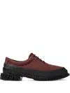 Camper Pix Lace-up Shoes In Brown
