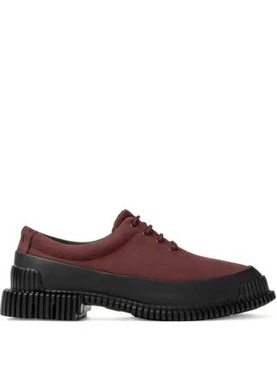 Camper Pix Lace-up Shoes In Red