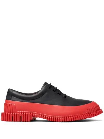Camper Pix Low-top Brogues In Bunt