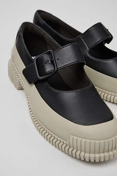 Camper Pix Leather Mary Jane Ballet Flat, Women's At Urban Outfitters In Multi
