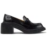 Camper Pix London Penny-leather Loafers In Black