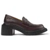 Camper Pix London Leather Penny Loafers In Brown