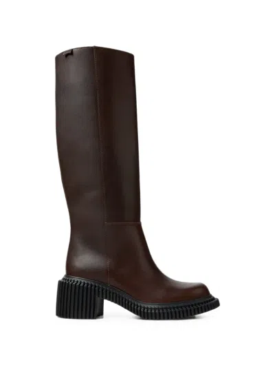 Camper Pix London Knee-high Boots In Brown
