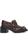 Camper Pix London Lace-up Platform Loafers In Brown