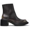 Camper 70mm Pix London Zip-up Boots In Multi