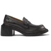 Camper Pix London Leather Penny Loafers In Black