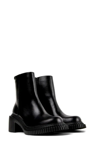 Camper Pix London Zip Boot In Black