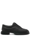 Camper Pix Recycled-polyester Oxford Shoes In Black