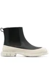 Camper Pix Slip-on Ankle Boots In Black