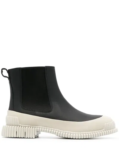 Camper Pix Slip-on Ankle Boots In Black