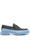 Camper Pix Two-tone Loafers In Black
