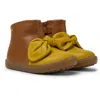 Camper Boots For First Walkers In Brown,yellow