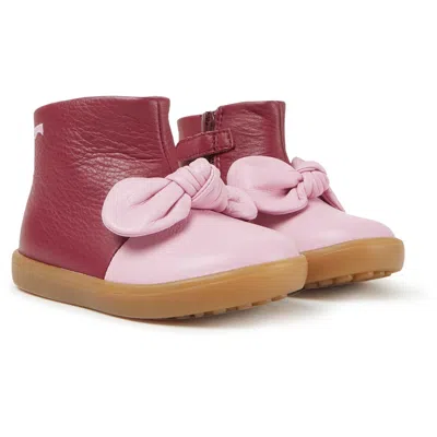 Camper Kids' Boots For First Walkers In Pink