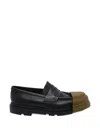 Camper Removable Toe Loafers In Multi