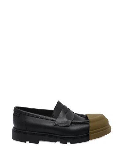 Camper Removable Toe Loafers In Multi
