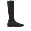 Camper Ribbed-knit Boots In Black