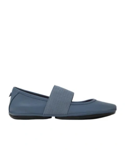 Camper Right Flat Shoes In Blue
