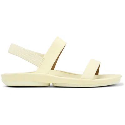 Camper Right Isla Sandal In White
