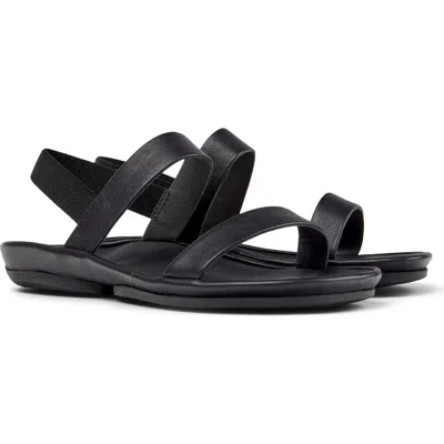 Camper Right Isla Slingback Sandal In Black