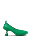 Camper Right Left Pumps In Green