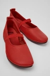 Camper Right Mary Jane Shoe In Red, Women's At Urban Outfitters In White