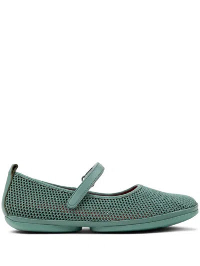 Camper Right Nina Ballerina Shoes In Green