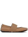 Camper Right Nina Ballerina Shoes In Brown