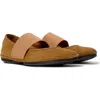 Camper Right Nina Ballerina Shoes In Brown