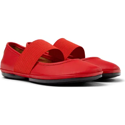 Camper Right Nina Ballet Flat In Red