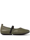 Camper Right Nina Ballet Flats In Green