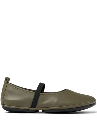 Camper Right Nina Ballet Flats In Green