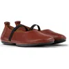 Camper Right Nina Ballet Flats In Medium Red