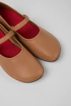 Camper Right Nina Ballerina Shoes In Beige