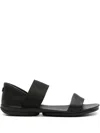 Camper Right Strappy Sandals In Black