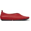 Camper Nina Leather Ballet Flats In Red