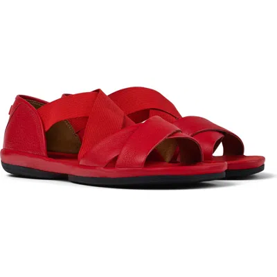 Camper Right Nina Sandal In Red