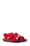 Camper Sandals For Women In Bright Red