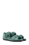 Camper Right Nina Sandal In Medium Green