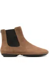 Camper Right Nina Suede Ankle-boots In Brown