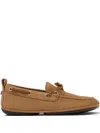 Camper Right Nina Suede Lace-up Boat Shoes In Brown