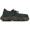 Camper Roku Knitted Lace-up Sneakers In Green