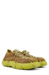 Camper Roku Chunky-sole Lace-up Sneakers In Light Brown And Mustard Yellow