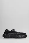 Camper Roku Sneakers In Black Fabric