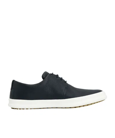 Camper Round Head Low Upper Board Shoes In Black