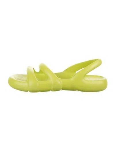Pre-owned Camper Rubber Sandals In Green