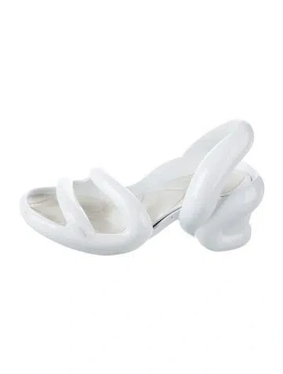Pre-owned Camper Rubber Sandals In White