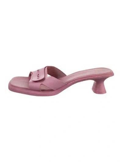 Pre-owned Camper Rubber Slides In Pink