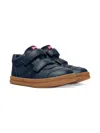 Camper Runner Double-strap Leather Sneakers In Blue